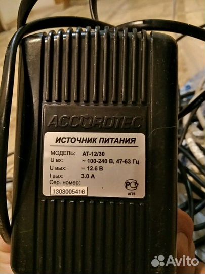 Блок питания 12v 0,5a AC/DC adaptor. Адаптер питан