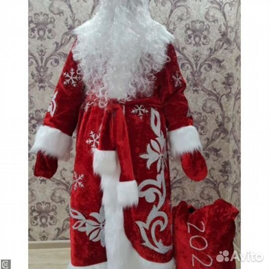 Костюм Деда Мороза на новый год