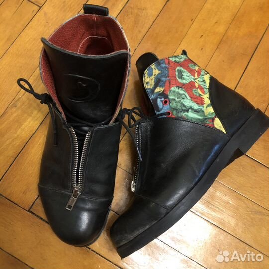 Ботинки женские кожаные 35 размер