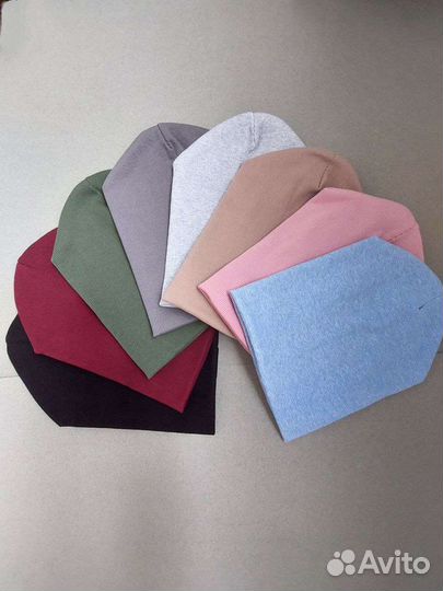 Шапка трикотажная женская