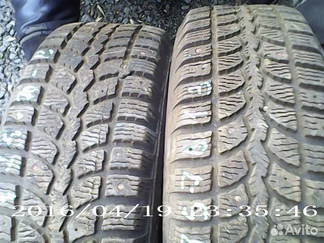 2 колеса на Жигули 175х70х13 кама ирбис 505 шипы