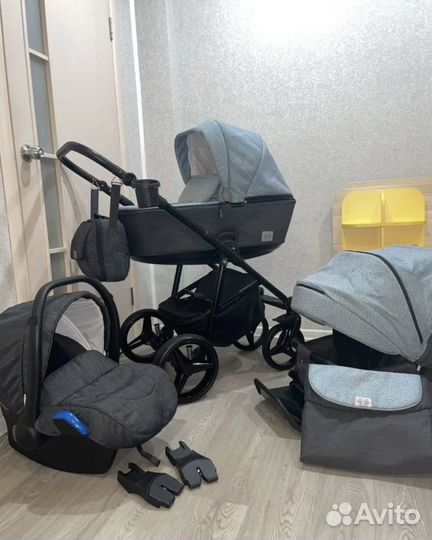 Коляска Adamex reggio 3 в 1 в идеале