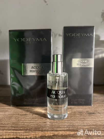 Туалетная вода Yodeyma Acgua per uomo 100мл