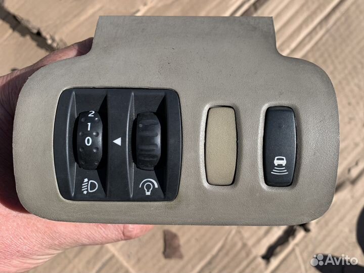 Блок управления светом grand scenic