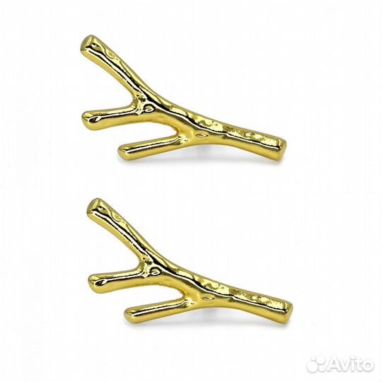 Ручки для подноса в форме веточки, 7см