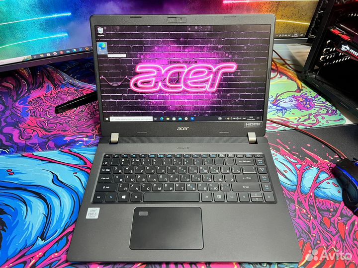 Acer Travelmate i5-10 8Ram 256 SSD как новый 14.3