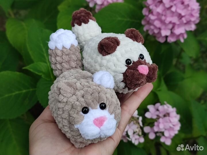 Вязанные игрушки ручной работы