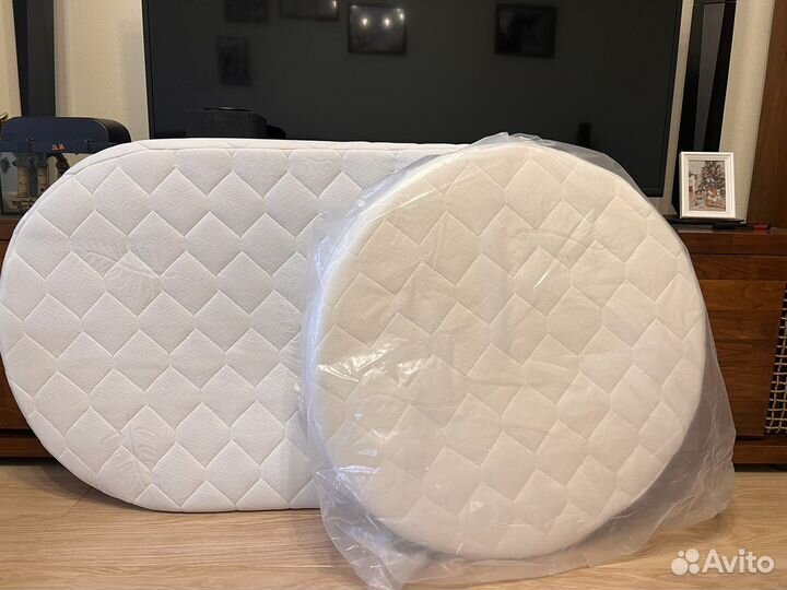 Матрас детский круглый и овальный