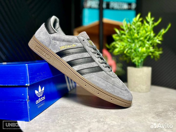 Кроссовки Adidas Handball Spezial Grey Black