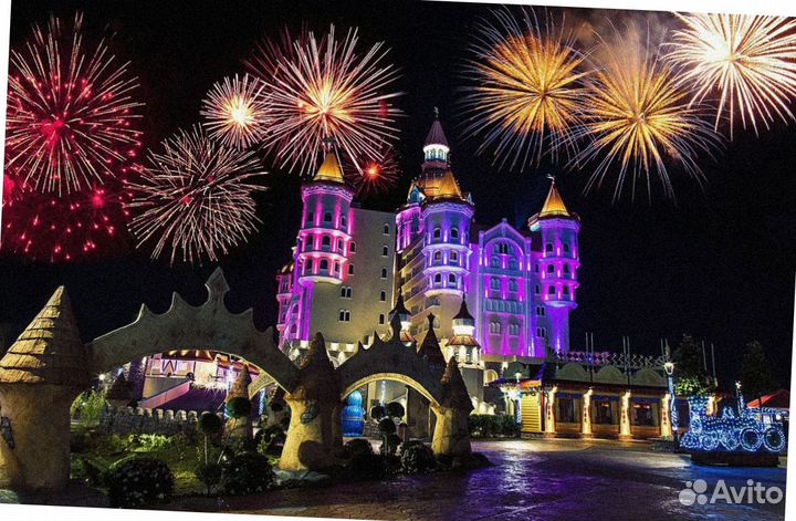 Турпутевка новогодняя Сочи 5 дн 4 нч прожив