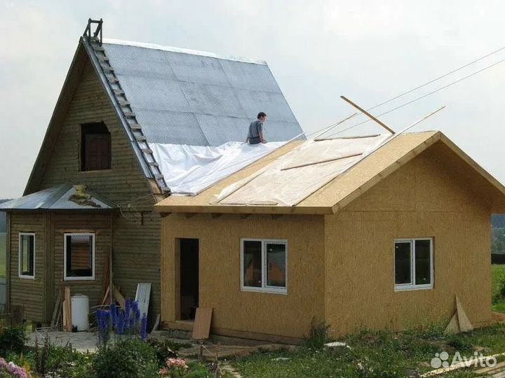 Строительство веранд и пристроек к дома