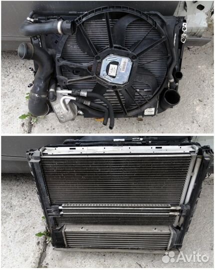 Кассета радиаторов бмв Е92 н54