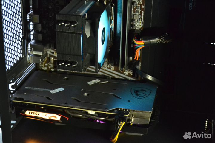 Игровой пк ryzen 5 5500 + 1660 super