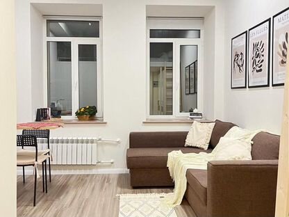 Квартира-студия, 26 м², 2 кровати, Санкт-Петербург