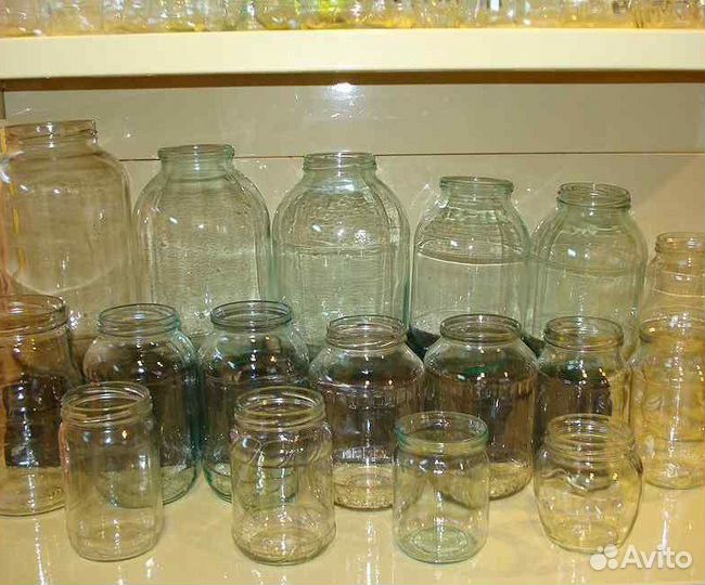 Банки стеклянные б/у бесплатно