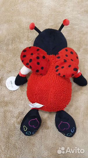 Божья коровка мягкая игрушка новая