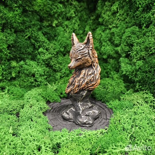 Статуэтки Оберег Тотем Лисы и Волк