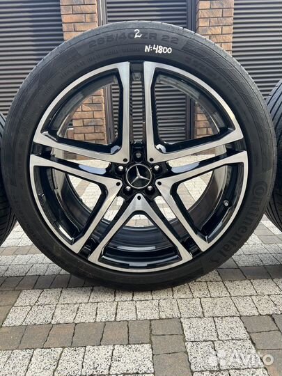 Комплект оригинальных колёс Mercedes GLE Coupe R22