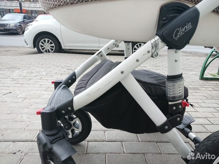 Коляска 2 в 1 adamex gloria