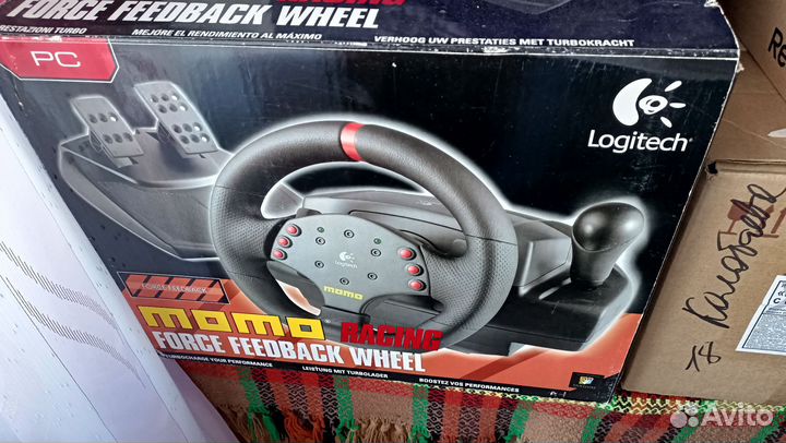 Руль Logitech momo force feedback wheel