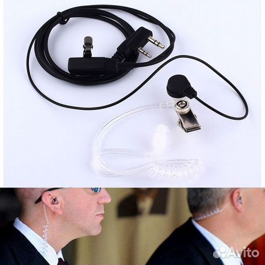 Гарнитура скрытого ношения для раций Baofeng TYT