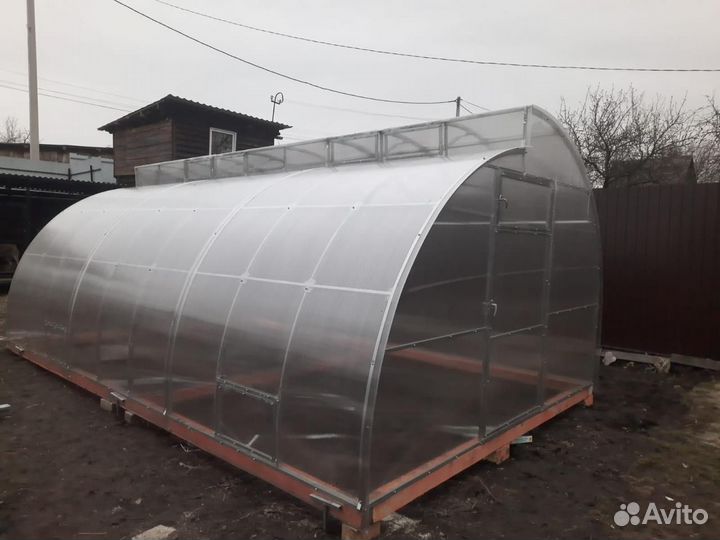 Теплица из поликарбоната. Теплица по Миттлайдеру