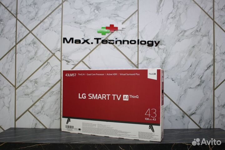 Смарт тв LG 43LM5772PLA WebOS