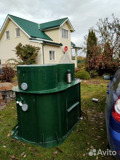 Септик для дома. Монтаж под ключ за 1 день