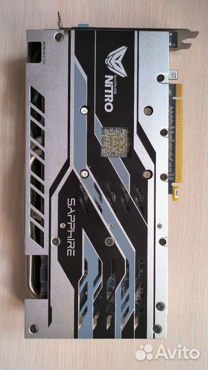 Видеокарта sapphire rx 580 nitro+ 4gb