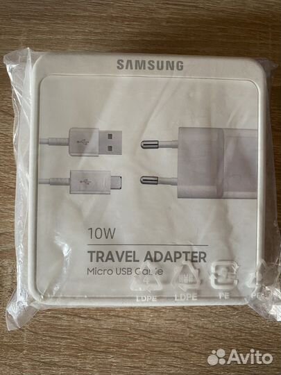 Сетевое зарядное устройство samsung micro USB нов