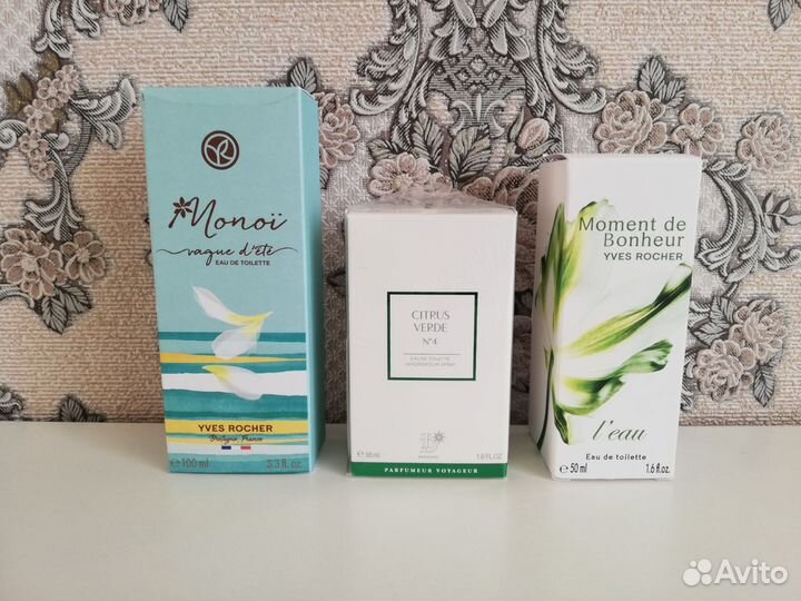 Парфюм Ив Роше 100 мл Моной ДЕ Таити