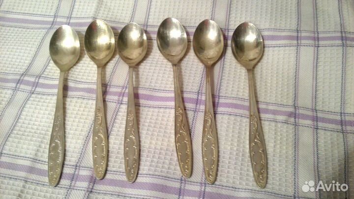 Мельхиоровые чайные ложки