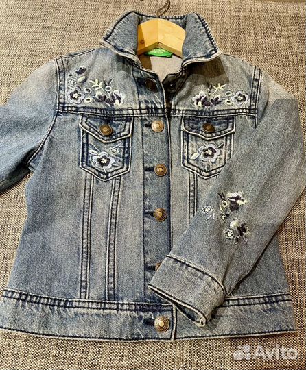 Джинсовая куртка Benetton 110