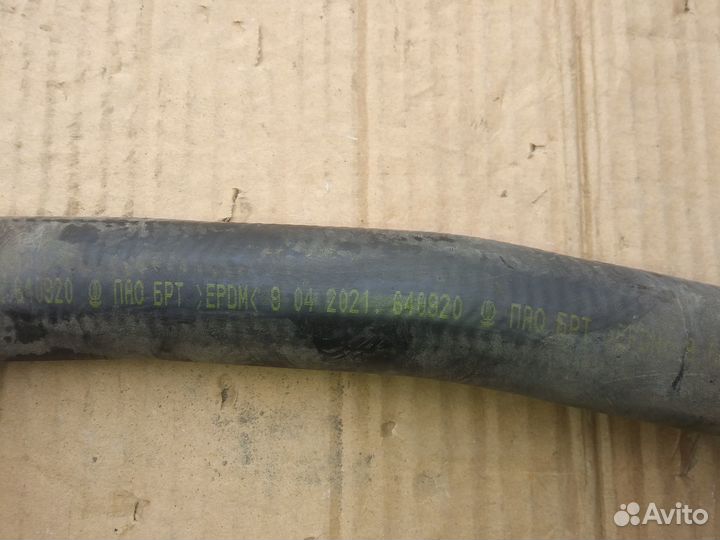 Патрубок радиатора LADA Granta