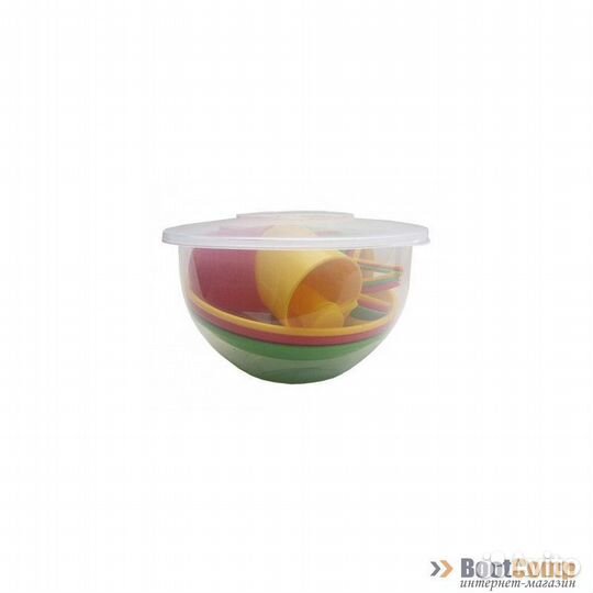 Набор посуды Метиз Пчелка дорожный на 3 персоны