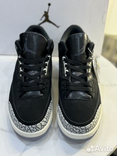 Кроссовки nike AIR jordan 3 OFF-noir