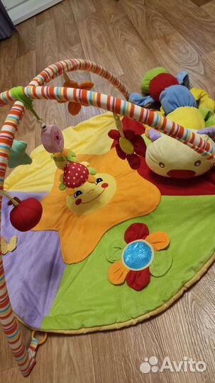 Развивающий коврик с большой игрушкой