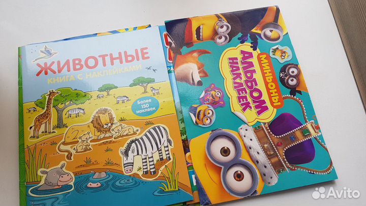 Новые детские развивающие книги 10 шт