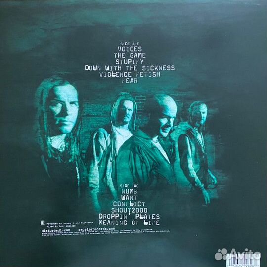 Винил Disturbed – The Sickness (LP)