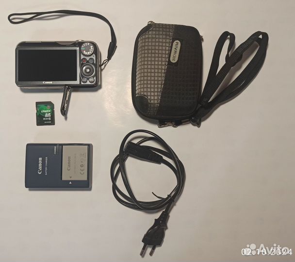 Цифровой фотоаппарат Canon powershot SX220 HS