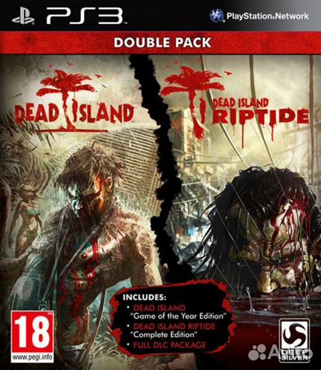 Dead Island Полное издание Комплект из 2 игр PS3