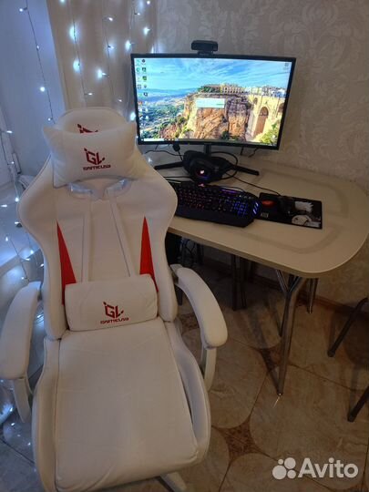Компьютер игровой в полном сборе с креслом
