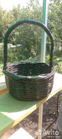 Корзина плетеная