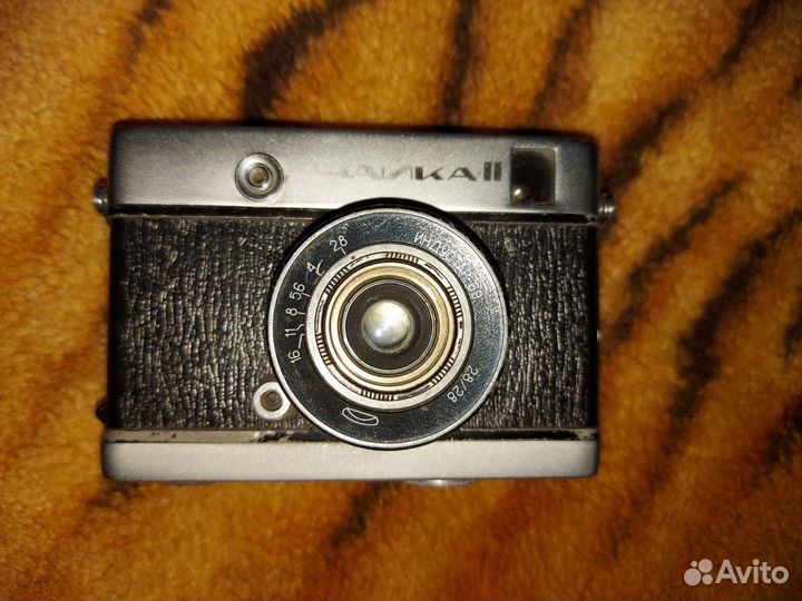 Пленочный фотоаппарат чайка 2