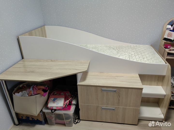 Кровать детская+ матрас