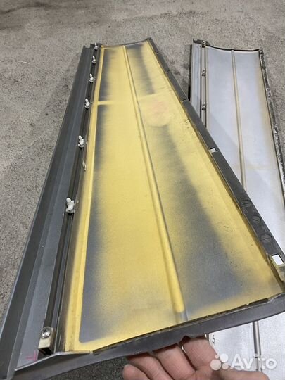 Листва (накладки на двери ) Mercedes w140