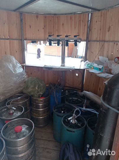 Готовый бизнес. Киоск в виде бочки