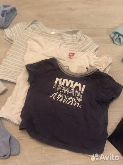 Вещи пакетом на мальчика 74-80