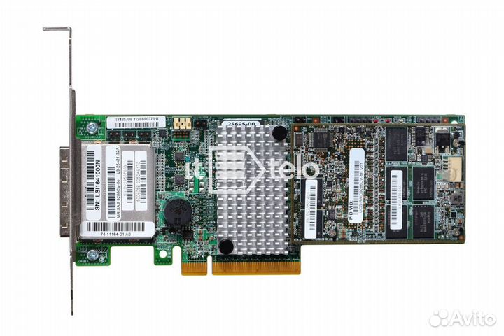 Raid, LSi, 9286CV-8e, 6Gb/s, 1Gb Cache, PCi, 8e, Ref