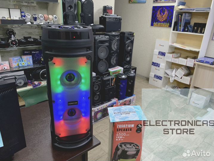 Блютуз Колонка Bluetooth ZQS-6210 Новая v.7